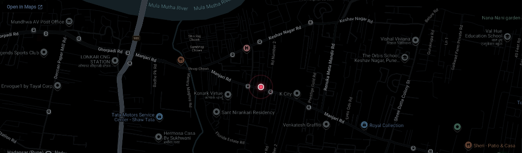 Mantra Melange Location Map
